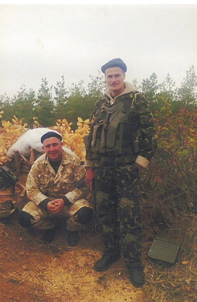 З побратимом в АТО, 2014 рік