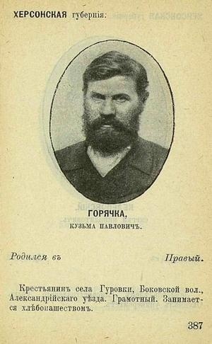 Кузьма Горячко, батько Сергія та Григорія Горячків