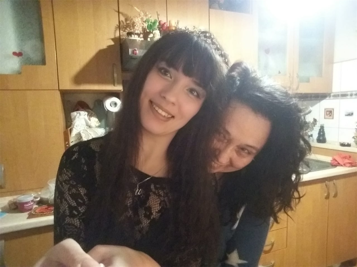 з донькою Іриною