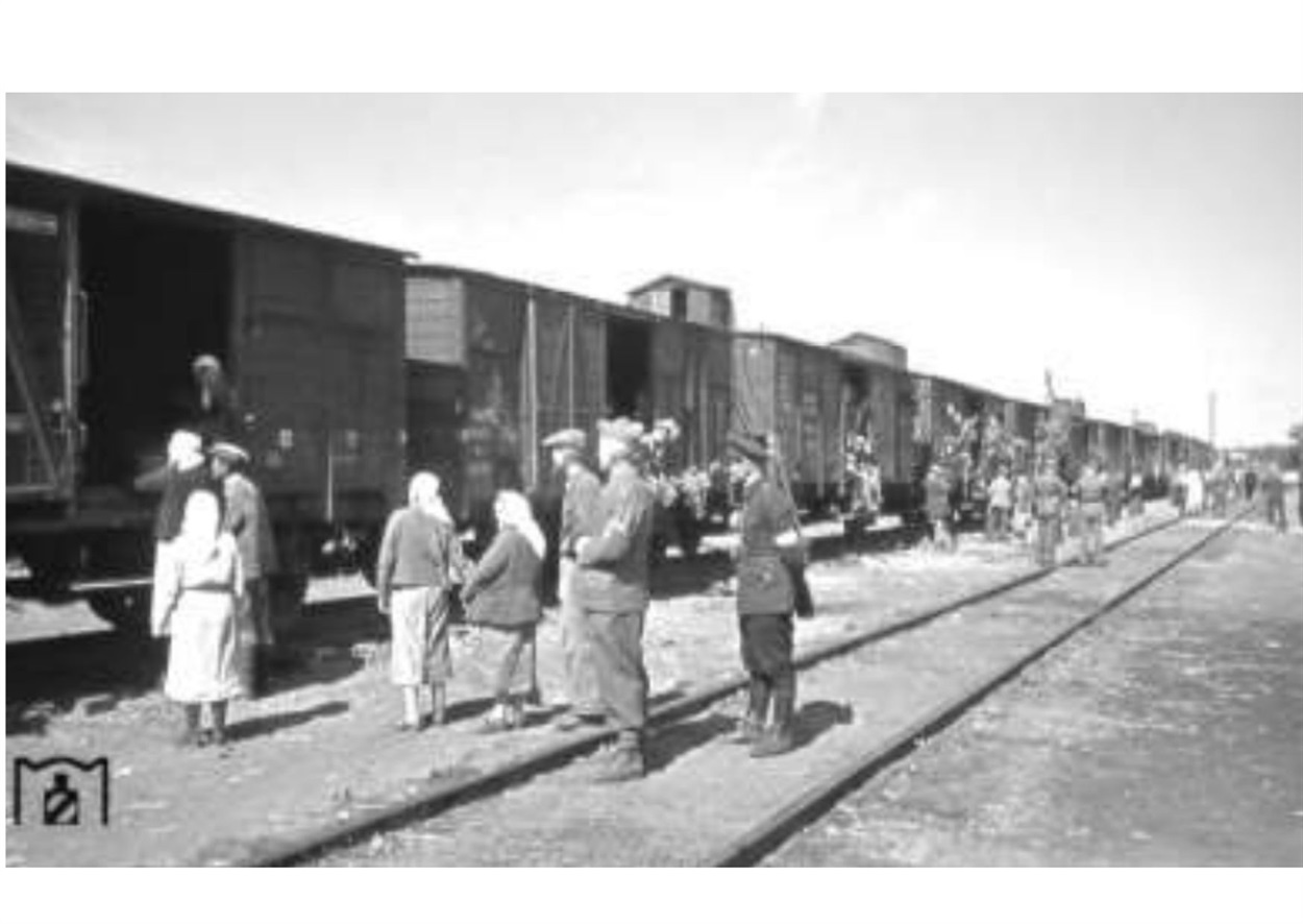 Станція Долинська. Серпень 1943 року
