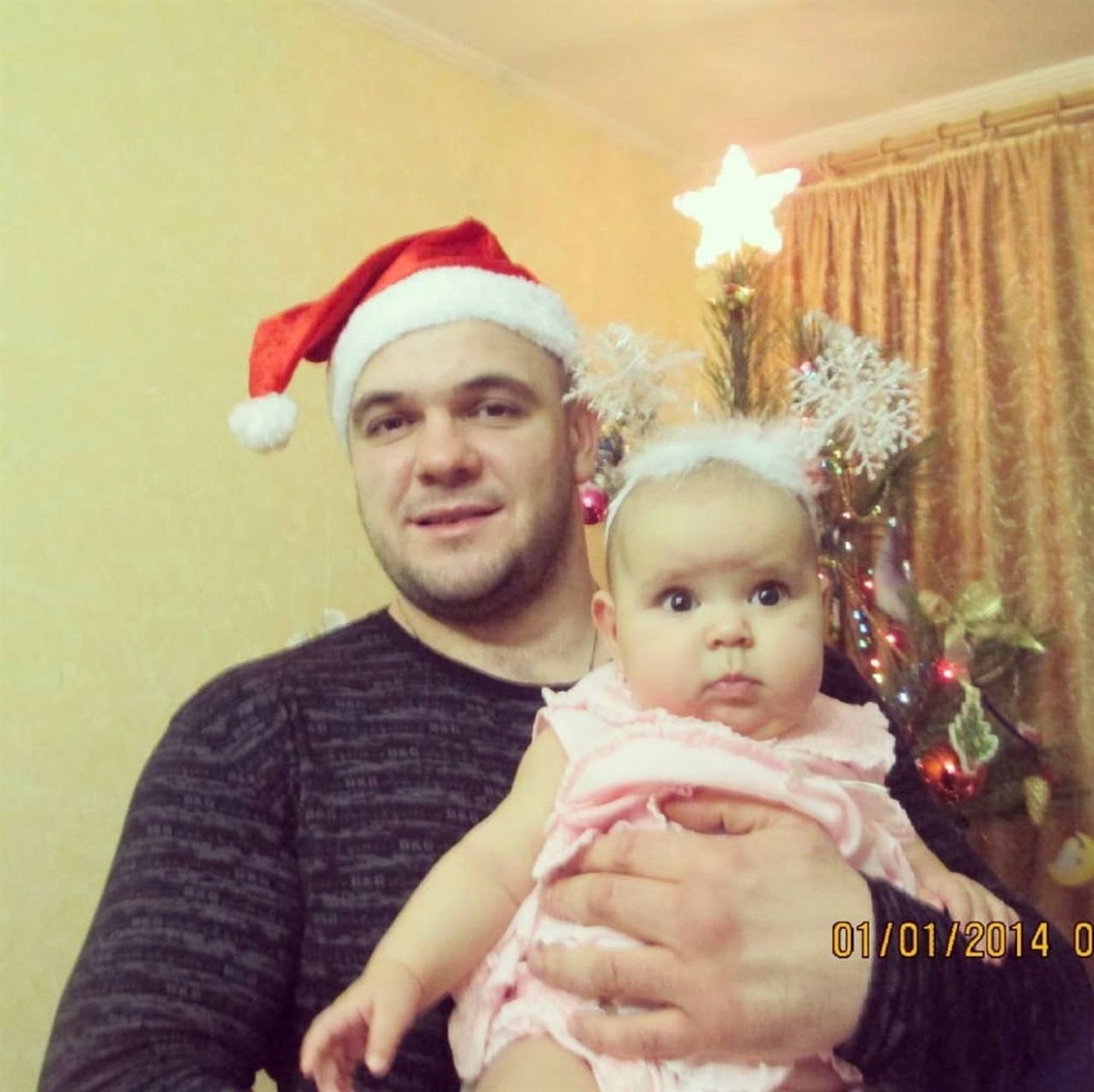 Віталій з донечкою