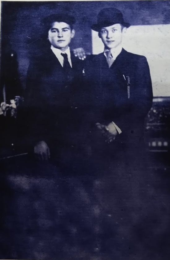 1943, Німеччина. Веніамін з поляком Франтішеком